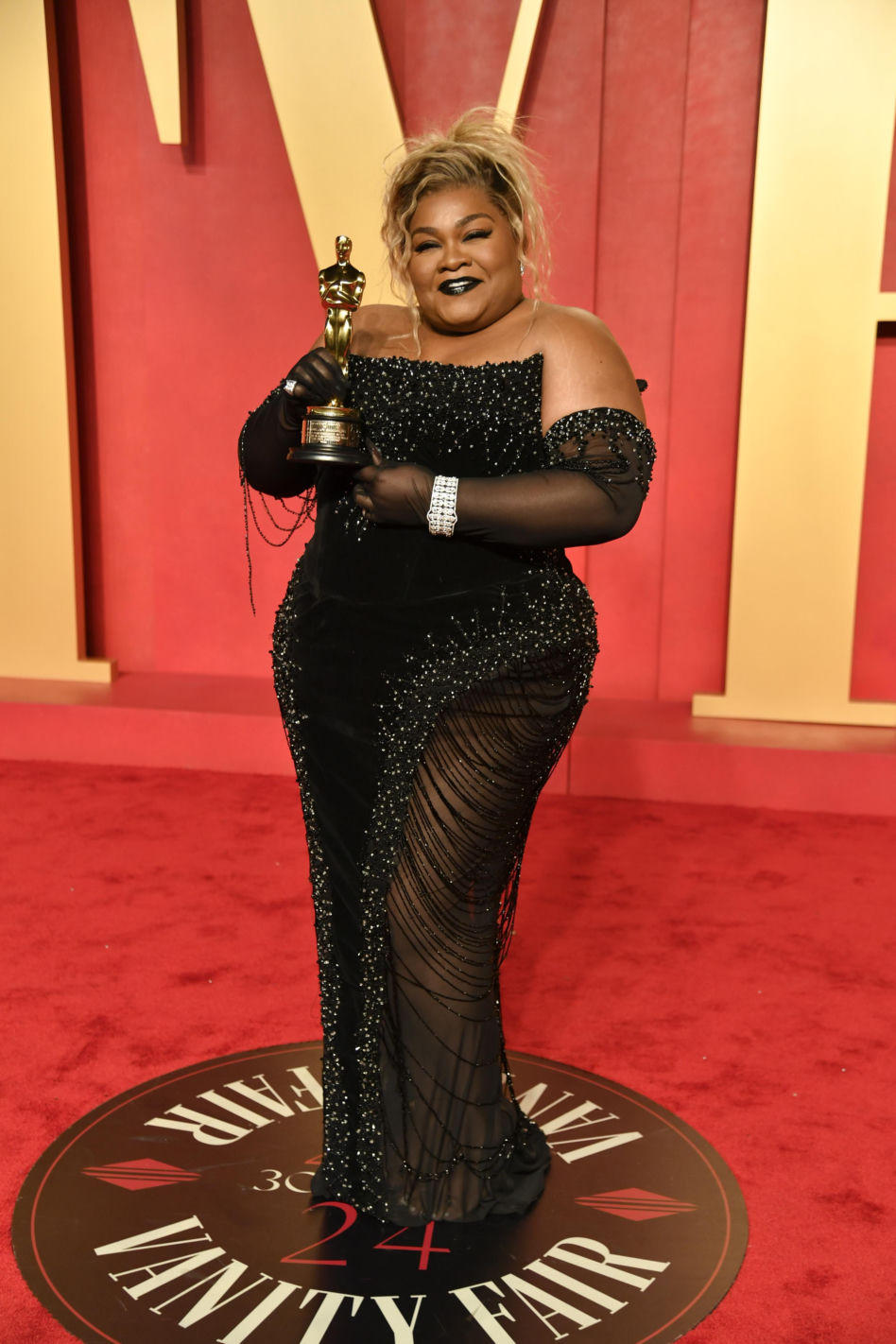 Oscary 2024: Da'Vine Joy Randolph na imprezie Vanity Fair