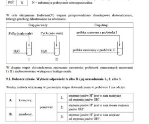 Egzamin gimnazjalny 2017 część przyrodnicza