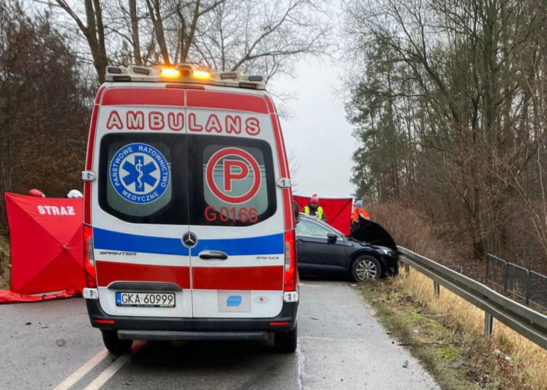 Borucino. Dwie osoby zginęły w śmiertelnym wypadku pod Kartuzami [ZDJĘCIA]