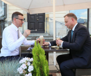 Mateusz Morawiecki i Andrzej Duda