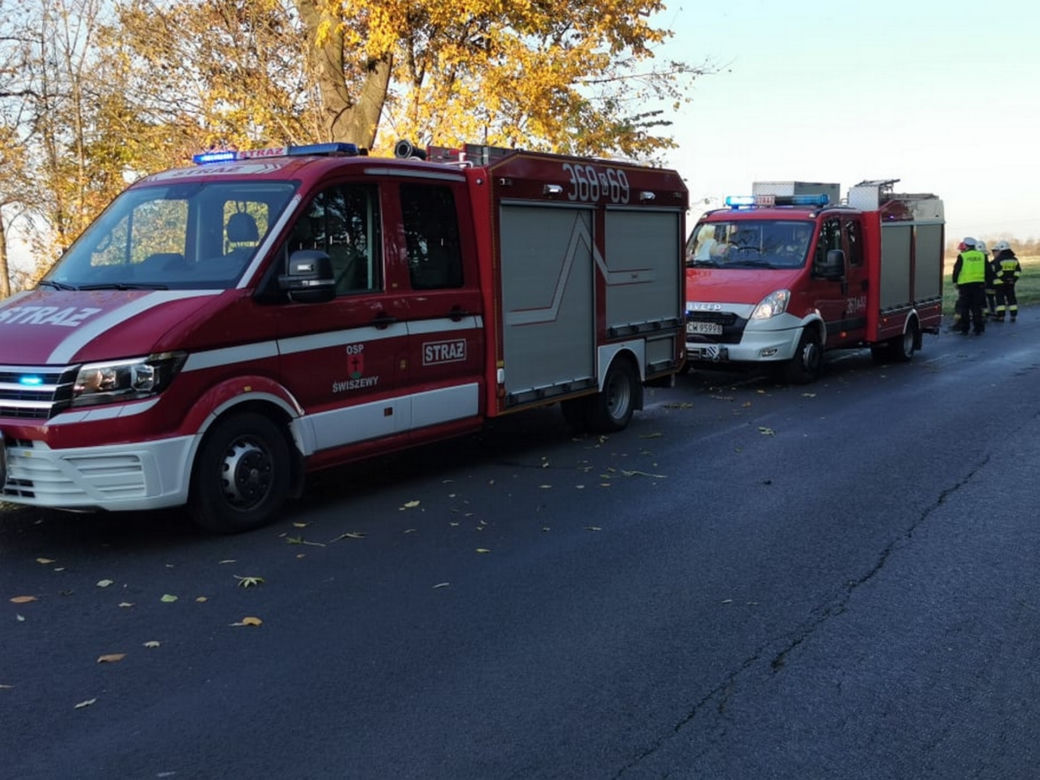 Koszmarny wypadek koło Włocławka. Waldek zginął, gdy jechał po narzeczoną