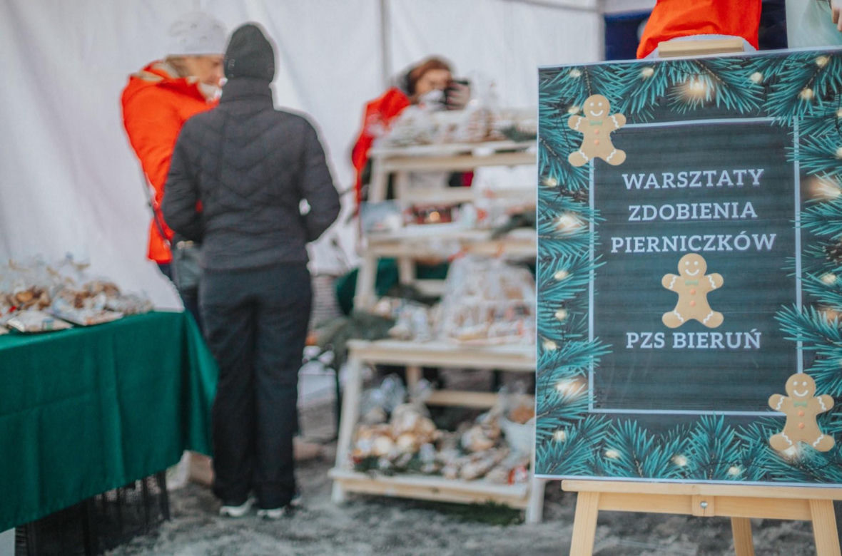 Jarmark bożonarodzeniowy w Bieruniu