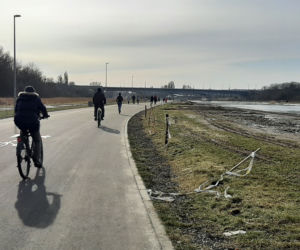 Tłumy nad Wartą w Poznaniu - 20.02.2021