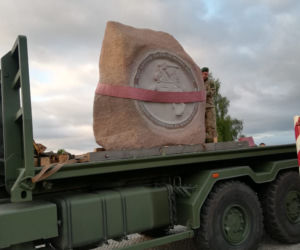 Obelisk z Litwy na Wzgórzu Pomnikowym w Grunwaldzie