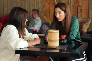 Barwy szczęścia odc. 3291. Kasia (Katarzyna Glinka), Celina (Orina Krajewska)