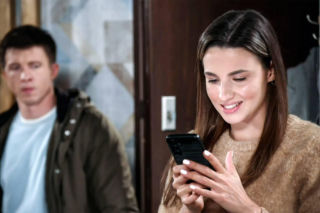 Pierwsza miłość odc. 4153. Iga (Waleria Gorobets), Alan (Alan Andersz)