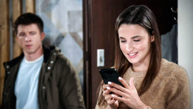 Pierwsza miłość odc. 4153. Iga (Waleria Gorobets), Alan (Alan Andersz)