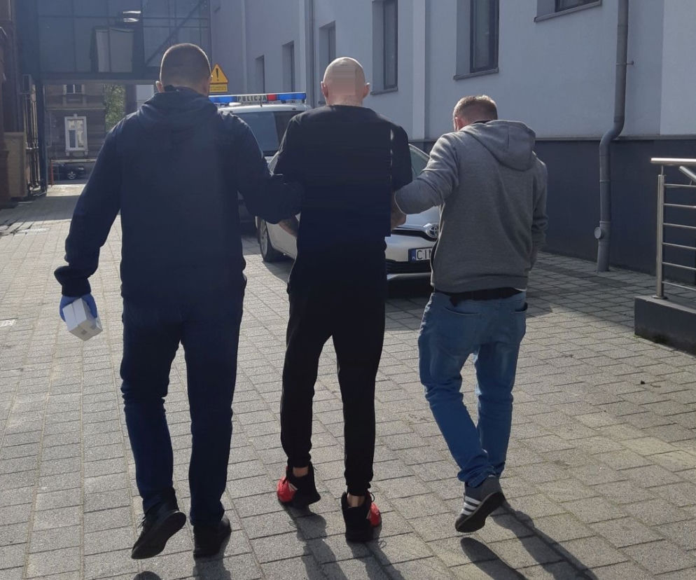Mężczyzna zatrzymany po pościgu w Inowrocławiu