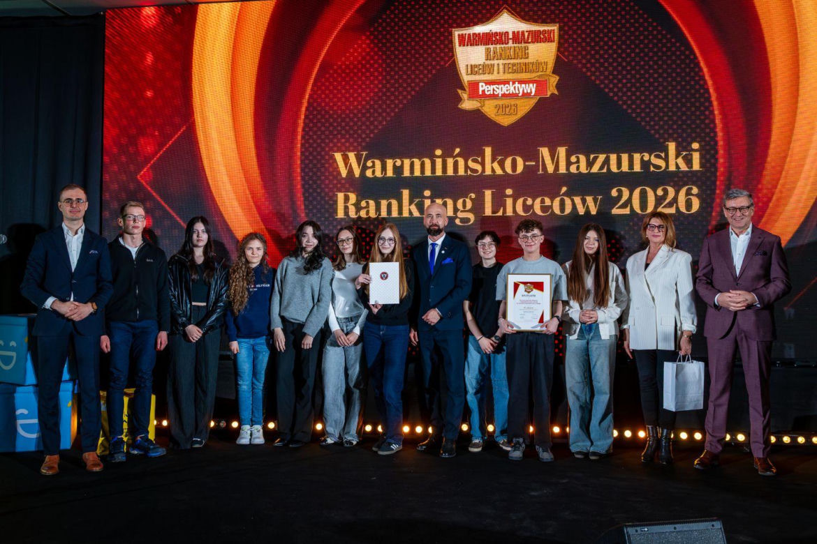 Wojewódzka Gala Warmińsko-Mazurskiego Rankingu Liceów i Techników Perspektywy 2026