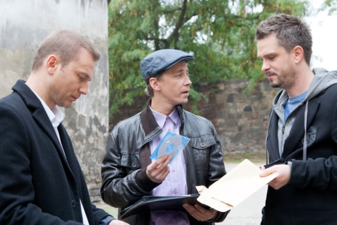 JULIA, odc. 185. JANEK (Krystian Wieczorek), DAREK (Bartek Obuchowicz), MACIEK (Michał Lewandowski)