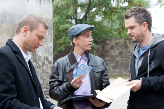 JULIA, odc. 185. JANEK (Krystian Wieczorek), DAREK (Bartek Obuchowicz), MACIEK (Michał Lewandowski)