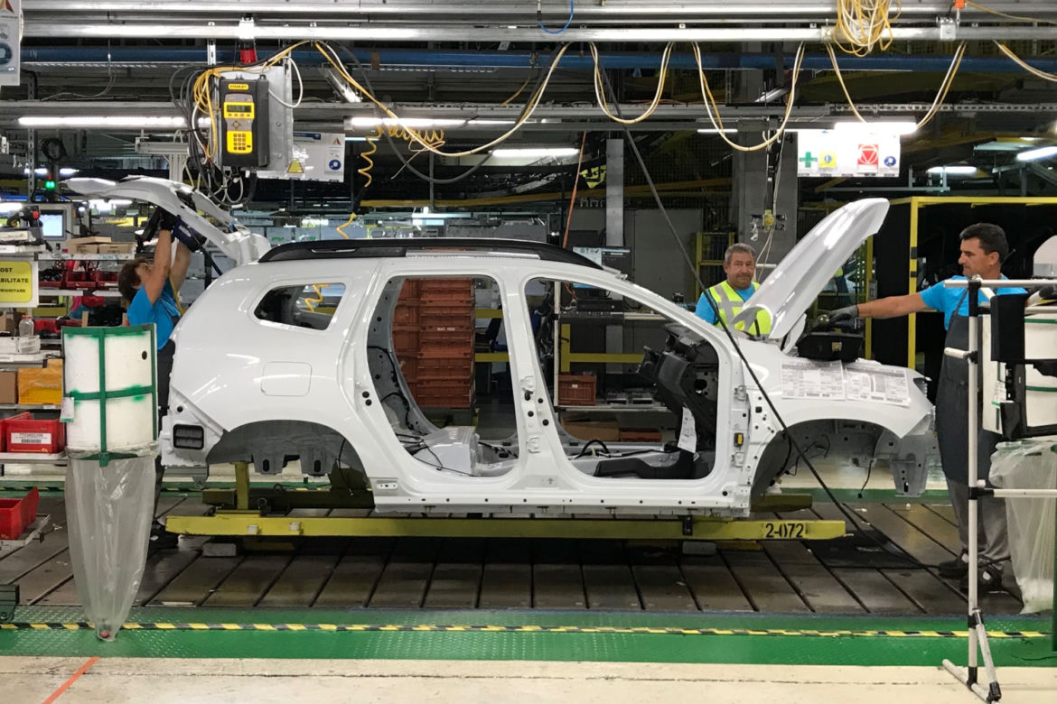 Fabryka samochodów Dacia w Rumunii