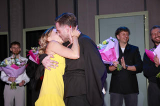 Agata Załęcka i inne gwiazdy na premierze spektaklu Kaczorowskiej i Rogacewicza