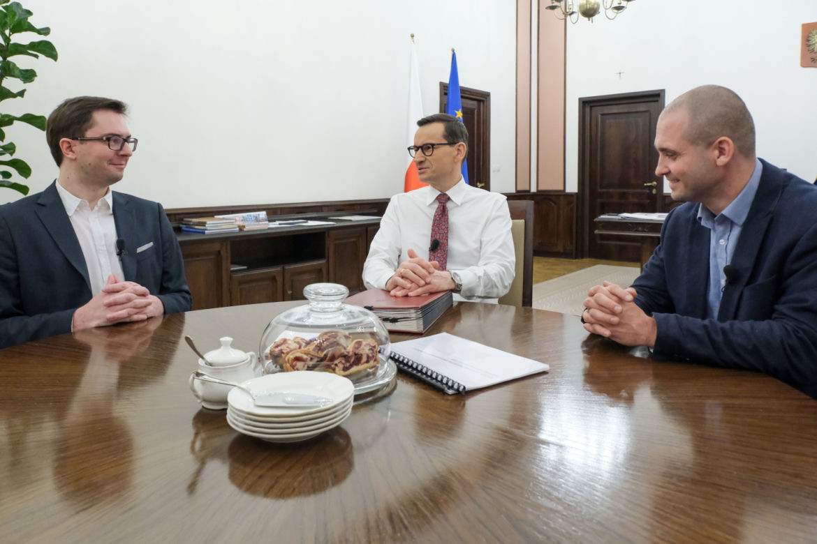 Spędziliśmy dzień z Mateuszem Morawieckim