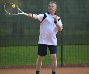 Dariusz Wieczorek zgubił 5 kg na korcie