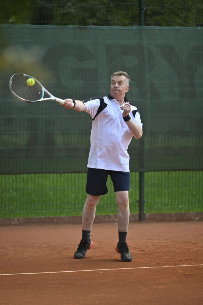 Dariusz Wieczorek zgubił 5 kg na korcie