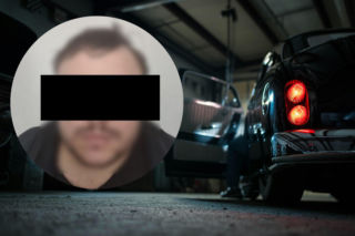 Wpadł w garażu. Poszukiwany czterema listami gończymi zatrzymany w Lublinie