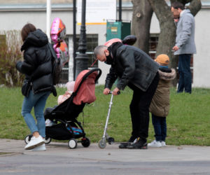 Prowadzi wózek za 4000 zł