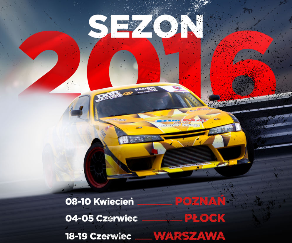 Drift Masters Grand Prix 2016 plakat