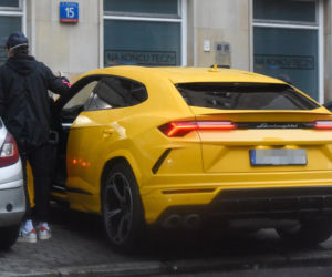 Kuba Wojewódzki w drogim Lamborghini