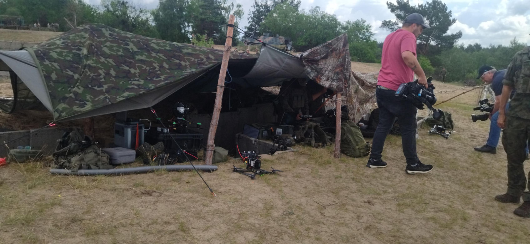 Zajęcia taktyczne na poligonie w Toruniu zwieńczyły cykl szkoleń WOT we współpracy z Gwardią Narodową Stanu Illinois