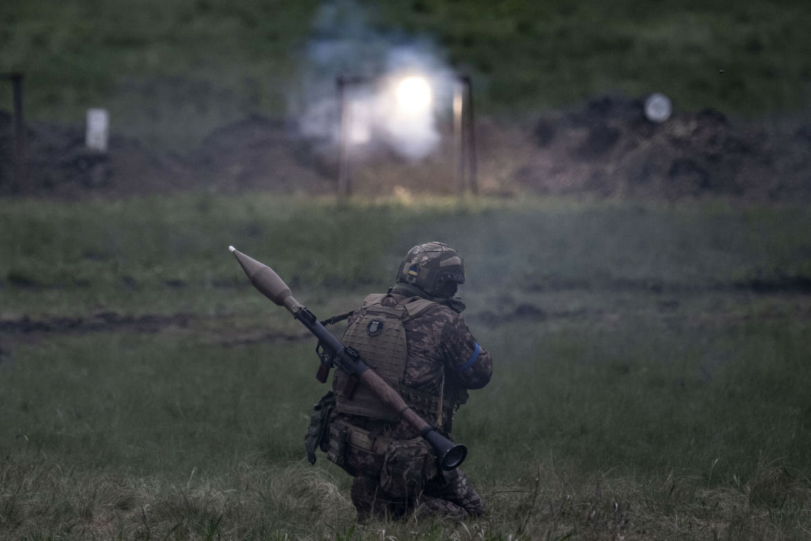 Ukraina ćwiczy przed wiosenną kontrofensywą