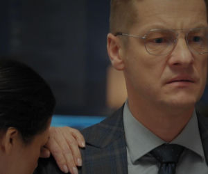 M jak miłość odc. 1926. Kinga (Katarzyna Cichopek), Piotrek (Marcin Mroczek)