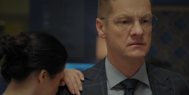 M jak miłość odc. 1926. Kinga (Katarzyna Cichopek), Piotrek (Marcin Mroczek)