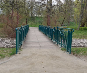 Kładka przed remontem