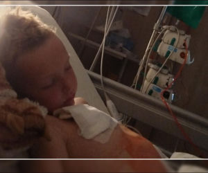 Koszmar przyszedł nagle. 5-letni Franek walczy z agresywnym nowotworem