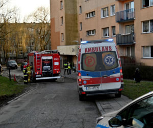Tragiczny pożar na ul. Wiosny Ludów. Nie żyje jedna osoba