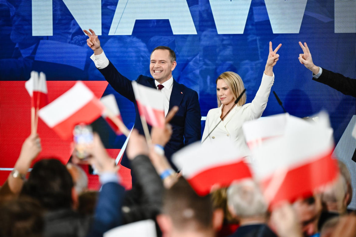 Rodzina Karola Nawrockiego na wieczorze wyborczym 