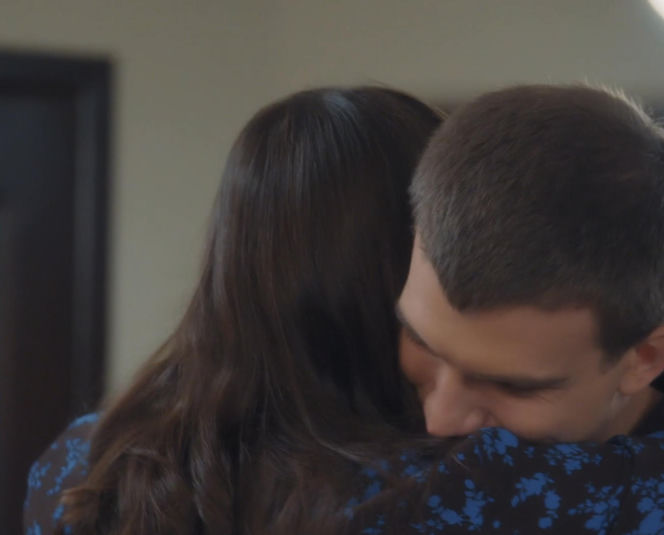 M jak miłość. Bogna (Sherazade Wolff), Mateusz (Rafał Kowalski)