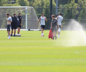 Robert Lewandowski trenuje w Chicago Fire