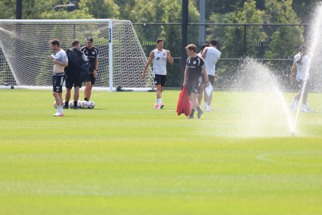 Robert Lewandowski trenuje w Chicago Fire