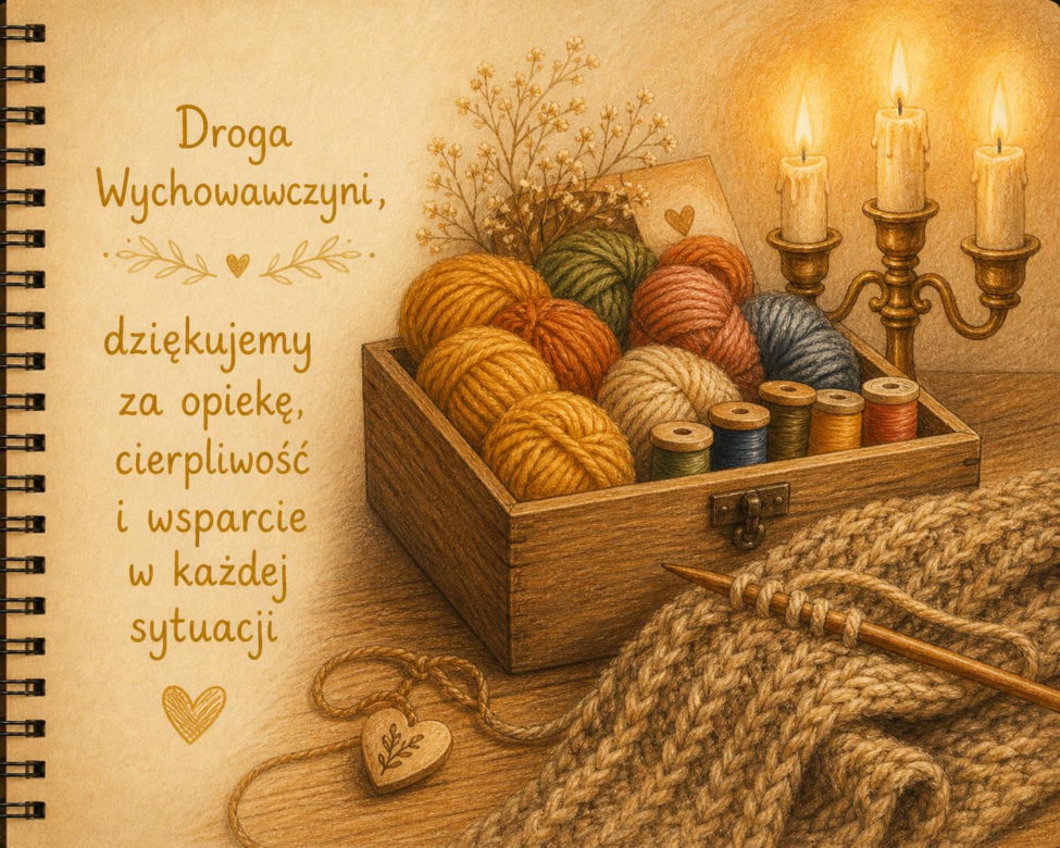 Kartka na Dzień Edukacji Narodowej