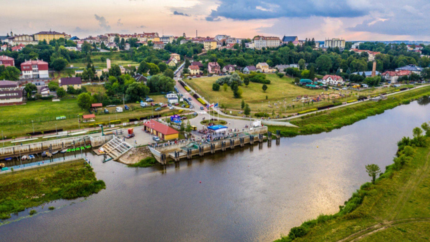 Rzeka Narew na Podlasiu