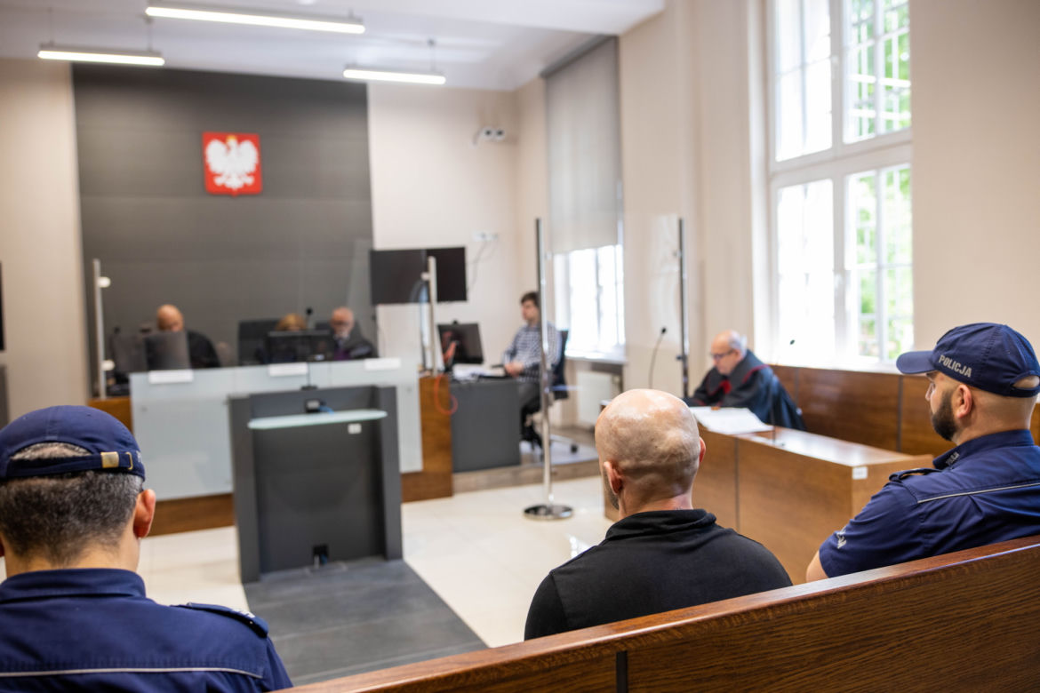 Skandaliczne zachowanie oskarżonego