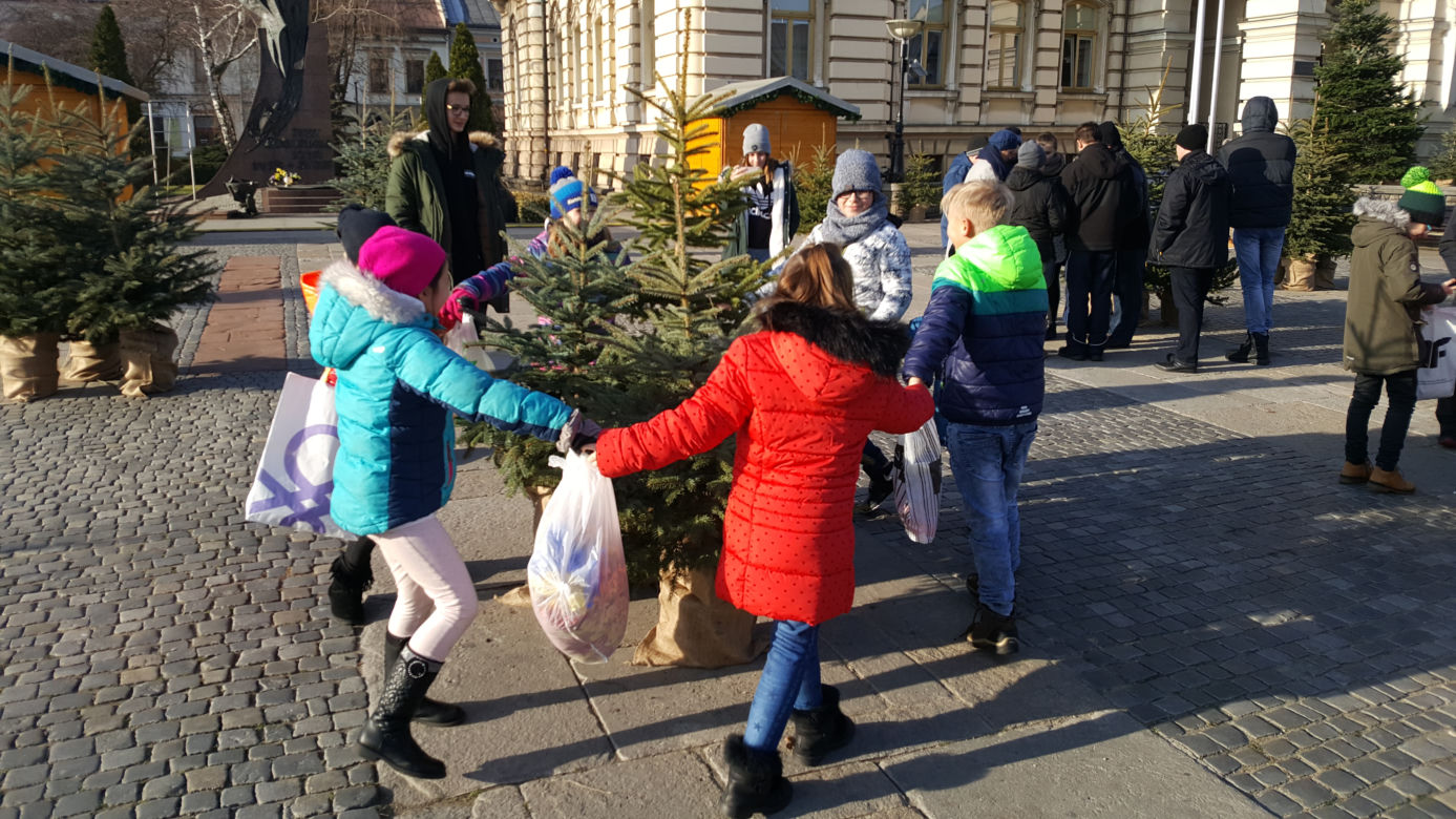 Oddalibyście choinkę w ręce dzieci? Oni to zrobili!
