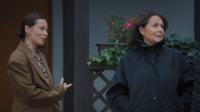 M jak miłość odc. 1920. Joanna (Dominika Sakowicz), Marysia (Małgorzata Pieńkowska)