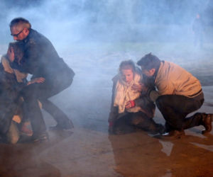 M jak miłość odc. 1151. Kacper Kuszewski (Marek), Dominika Kluźniak (Ewa), Tamara Arciuch (Anna), Jacek Kopczyński (Adam Werner)