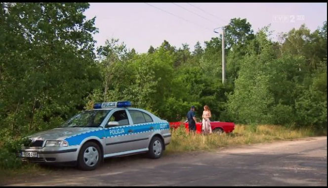 M jak miłość odcinek 1250 Ula (Iga Krefft) policjant Staszek (Sławomir Holland)