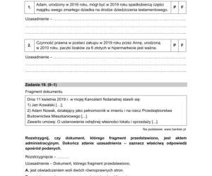 Matura 2021: WOS. Pytania, arkusze CKE, zadania [Matura 11.05.2021]