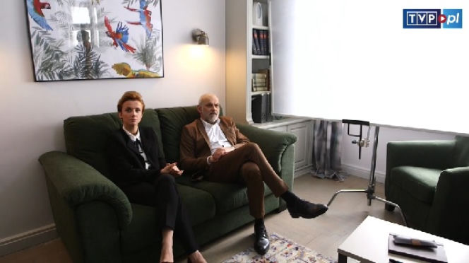 O mnie się nie martw 4 sezon. Laura Curyło (Katarzyna Zielińska), Marek Kaszuba (Krzysztof Stelmaszyk)