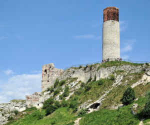 Ruiny zamku w Olsztynie