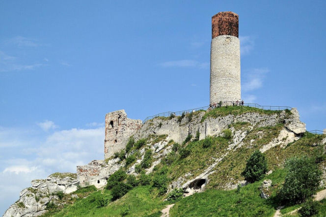 Ruiny zamku w Olsztynie