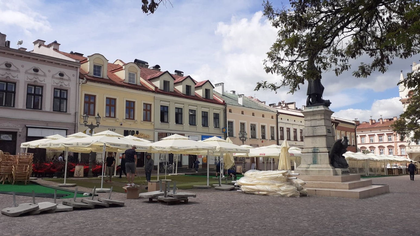 Na rzeszowski rynek wracają ogródki