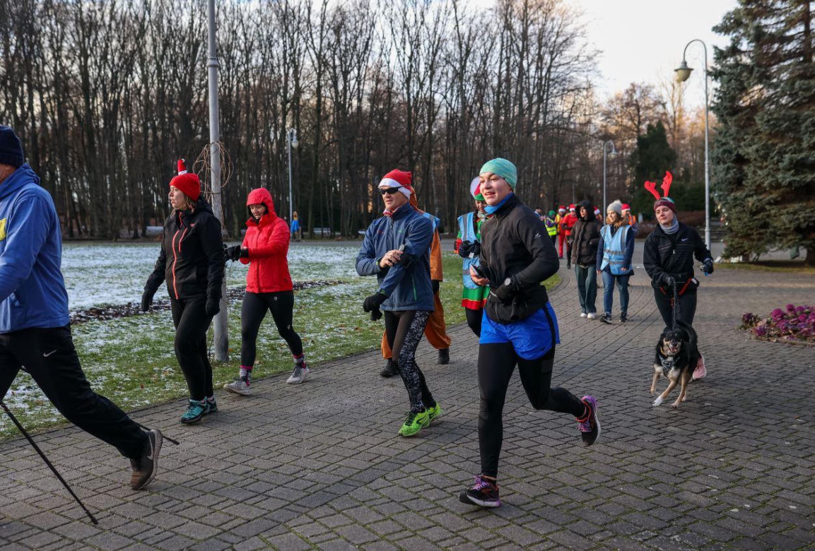 Parkrun Katowice w Parku Kościuszki