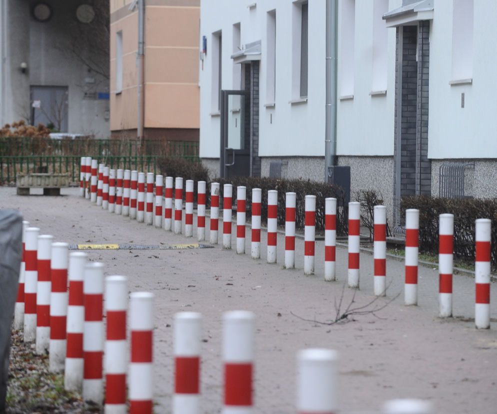 Słupki i znaki zakazu zalały osiedle. Drogowy absurd w Śródmieściu