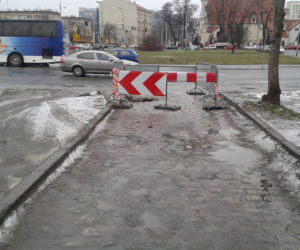 Dziura przy placu Wróblewskiego